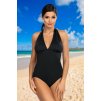 Jednodílné dámské plavky Jasmine černé (Velikost XL)