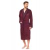 Pánský župan Royal vínový (Velikost XXL)