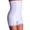 Stahovací kalhotky s krajkou Vanessa bílé (Velikost XXL)