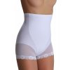 Stahovací kalhotky s krajkou Violetta bílé (Velikost XL)