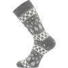 Ponožky Zimona (Barva šedá melé, Velikost 35-38 (23-25))