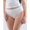 GINA dámské kalhotky klasické, širší bok, bezešvé Bamboo Cotton 00023P - tělová bílá L/XL (Velikost L/XL, Barva tělová bílá)