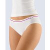 GINA dámské kalhotky klasické, širší bok, bezešvé Bamboo Cotton 00023P - tělová bílá L/XL (Velikost L/XL, Barva tělová bílá)