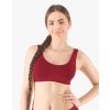 GINA dámské top podprsenkový se širokými ramínky, bez kostice, bezešvé, jednobarevné Bamboo PureLine 07011P - tělová L/XL (Velikost L/XL, Barva tělová)