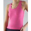GINA dámské tílko, širší ramínka, bezešvé, jednobarevné MicroBavlna 08009P - třešňová S/M (Velikost S/M, Barva třešňová)