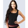 GINA dámské tílko, širší ramínka, bezešvé Bamboo Cotton 08020P - třešňová bílá L/XL (Velikost L/XL, Barva třešňová bílá)