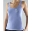 GINA dámské tílko, širší ramínka, bezešvé, s potiskem Bamboo Cotton 08986P - ocelová bílá S/M (Velikost S/M, Barva ocelová bílá)