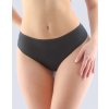 GINA dámské kalhotky klasické, širší bok, šité, jednobarevné 10260P - černá 42/44 (Velikost 42/44, Barva černá)