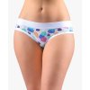 GINA dámské kalhotky francouzské, šité, bokové, s potiskem Disco XVII 14151P - dunaj atlantic 34/36 (Velikost 34/36, Barva dunaj atlantic)