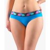 GINA dámské kalhotky francouzské, šité, bokové, s potiskem Disco XVII 14152P - dunaj atlantic 34/36 (Velikost 34/36, Barva dunaj atlantic)