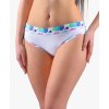 GINA dámské kalhotky bokové se širokým bokem, širší bok, šité, s potiskem Disco XVII 16170P - dunaj atlantic 34/36 (Velikost 34/36, Barva dunaj atlantic)