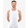 GINA pánské nátělník, širší ramínka, bezešvé, jednobarevné Eco Bamboo 58008P - bílá L/XL (Velikost L/XL, Barva bílá)