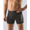 GINA pánské boxerky delší nohavička, šité, s potiskem 74083P - sv. šedá mrkvová 46/48 (Velikost 46/48, Barva sv. šedá mrkvová)