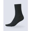 GINA dámské ponožky klasické, bezešvé, jednobarevné Bambusové ponožky 82003P - koňak 38/41 (Velikost 38/41, Barva tm. šedá)