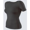 GINA dámské tričko s krátkým rukávem dámské, krátký rukáv, bezešvé, jednobarevné Polyamid 88002P - onyx L/XL (Velikost L/XL, Barva onyx)