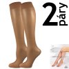 Podkolenky LADY knee-socks 17 DEN / 2 páry