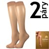 podkolenky NYLON knee-socks 20 DEN / 2 páry