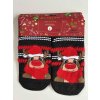 Dámské Vánoční thermo ponožky s protiskluzovým chodidlem