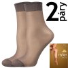 Ponožky NYLON socks 20 DEN / 2 páry