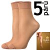 Ponožky NYLON socks 20 DEN / 5 párů