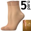 Ponožky NYLON socks 20 DEN / 5 párů