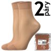 Ponožky NYLON socks SÁČEK 20 DEN / 2 páry