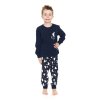 100% bavlněné dětské pyžamo Lucky vánoční (Velikost 134/140)