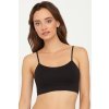 Bezešvá podprsenka Top Essentials černá (Velikost S)