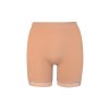 Bavlněné maxi kalhotky bermudy 22042 béžové (Velikost XXL)