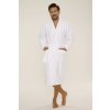 Wellness pánský župan Manuele bílý (Velikost M)