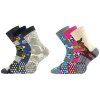 Ponožky Sibiř dětská 07 ABS (Barva mix A - kluk, Velikost 20-24 (14-16))