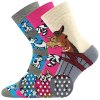 Ponožky Sibiř dětská 07 ABS (Barva mix A - kluk, Velikost 20-24 (14-16))