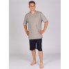 Pánské krátké pyžamo P TOBIAS 848 (Velikost L)