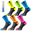 Ponožky Stelvio - CoolMax® (Barva neon zelená, Velikost 35-38 (23-25))