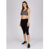 Dámské sportovní capri LEANA černé (Velikost XS)