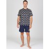 Pánské krátké pyžamo P KOSMO s pivním potiskem (Velikost M)