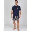 Pánské krátké pyžamo P LUCA s pivním potiskem (Velikost M)