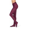 Neprůhledné punčochové kalhoty EVINA 3 vínová