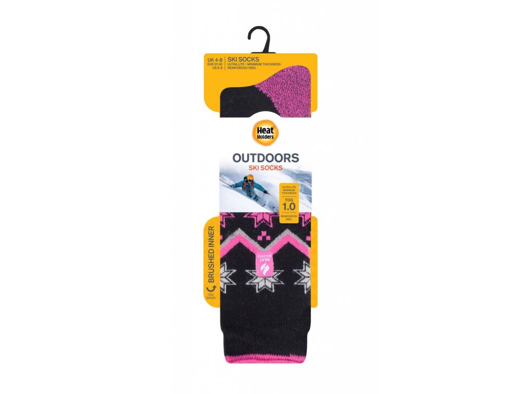 51267 damske teple lyziarske ponozky heat holders apres ultra lite ski