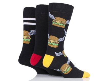 50142 panske vesele ponozky wild feet burger