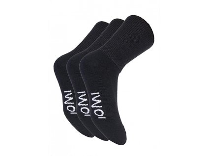 Ponožky pre diabetikov Sock Shop IOMI DIABETIC Čierne (Veľkosť VZOR)