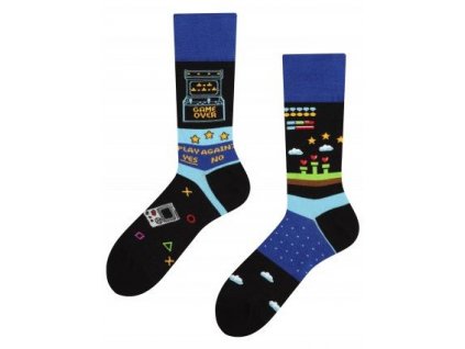 Veselé ponožky Majster hry od TODO SOCKS (Veľkosť VZOR)