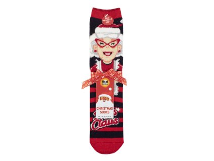 Dámske Vianočné Heat Holders ponožky MRS CLAUS
