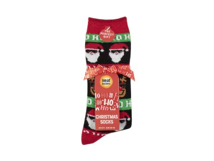 Pánske vianočné Heat Holders LITE ponožky HO HO HO