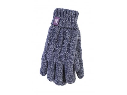 Dámske teplé zimné rukavice CABLE (farba VZORF, Veľkosť VZOR)