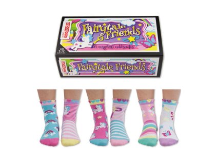 50367 detske vesele ponozky unitedoddsocks fairytale friends