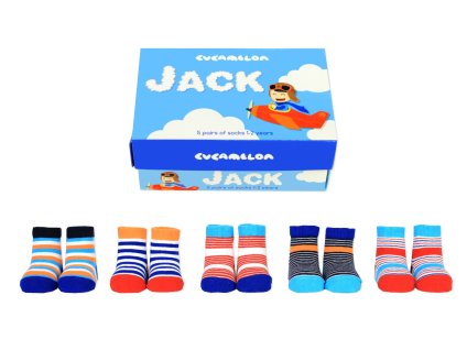 50391 detske vesele ponozky cucamelon jack vel 1 2 roky