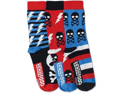 50835 detske vesele ponozky unitedoddsocks skulls