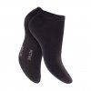 Dámske 4 páry členkových bavlnených ponožiek ACTIVE čierne