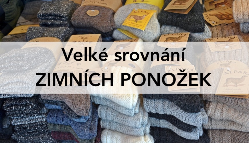 Velké srovnání zimních ponožek 2021